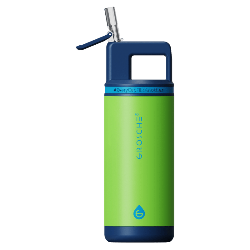 Colourful GROSCHE ALPINE kids water bottles