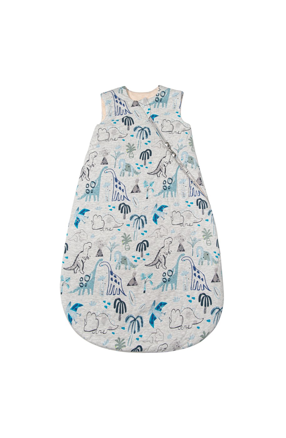 Loulou Lollipop Dinosaurs print TENCEL 2.5 TOG baby sleep bag