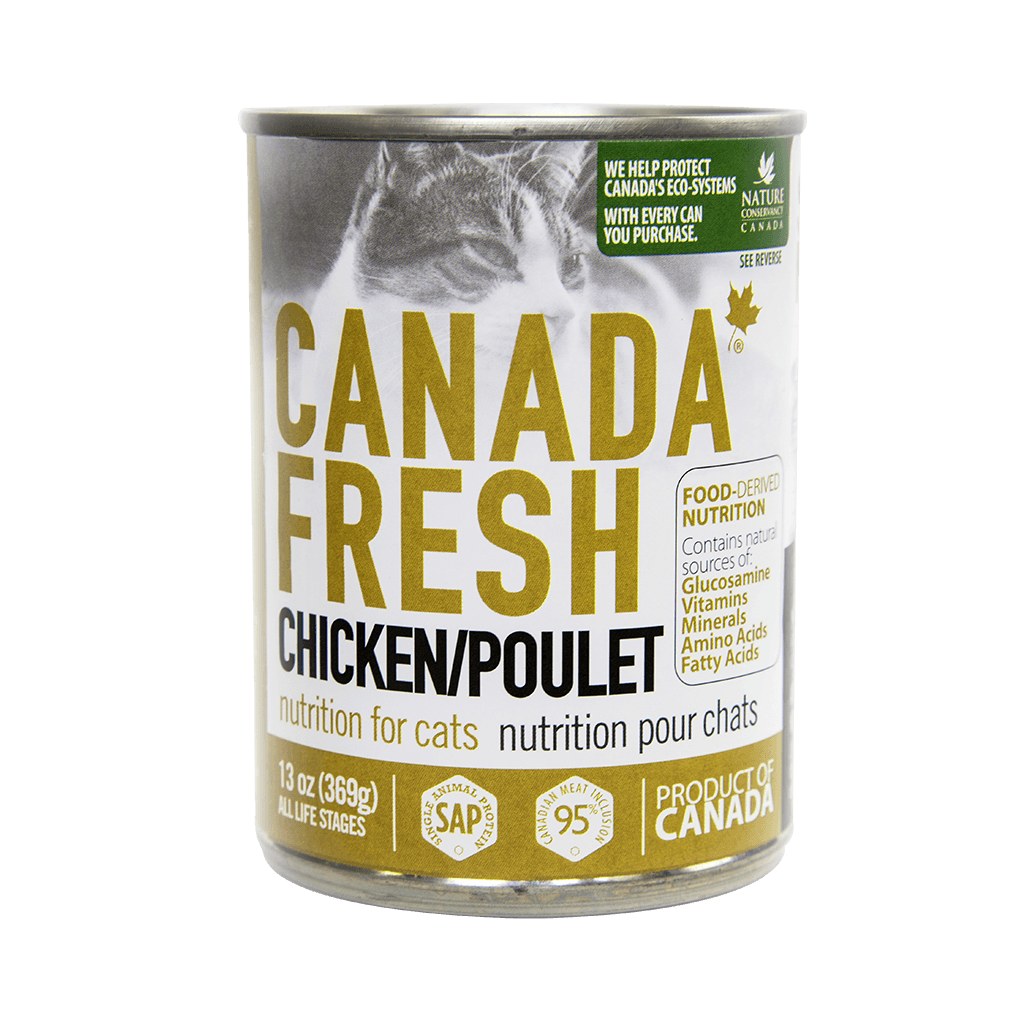Can of Canada Fresh Chicken wet cat food